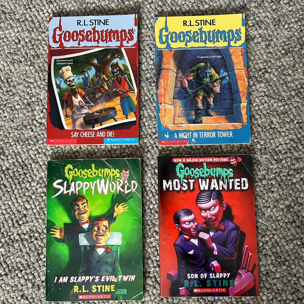 R.L. Stine Goosebumps Book Lot